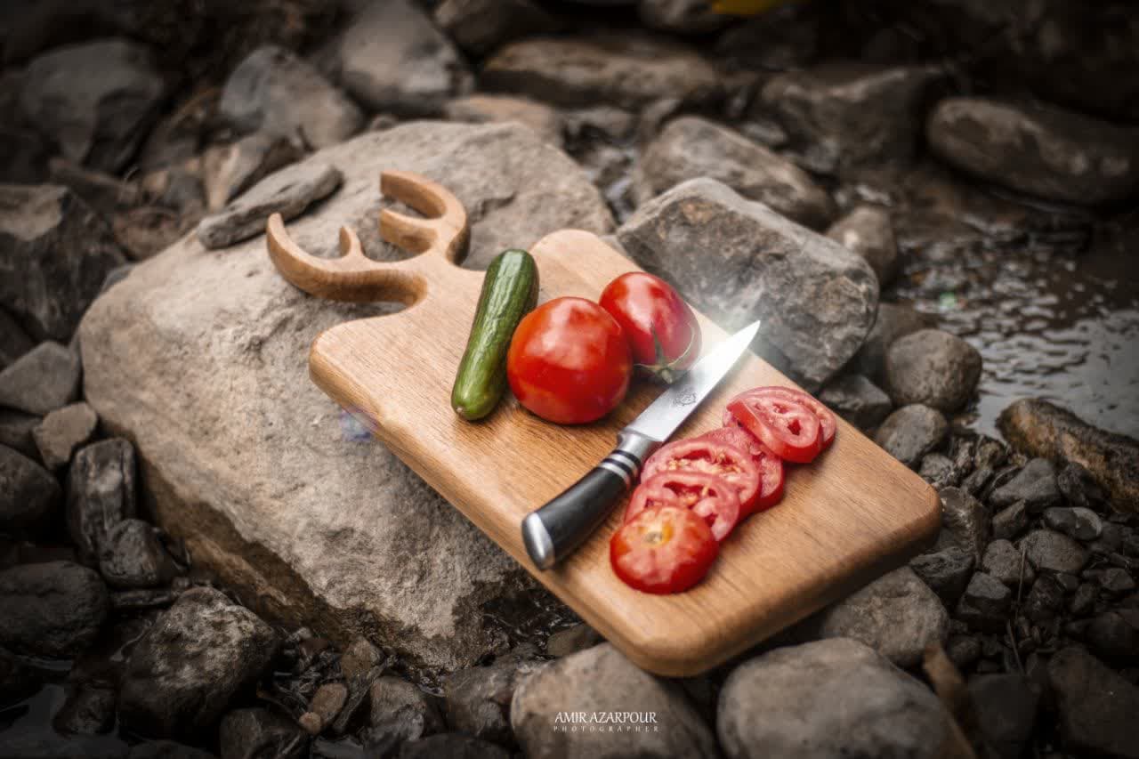 تخته سرو شاخ گوزنی مستطیل